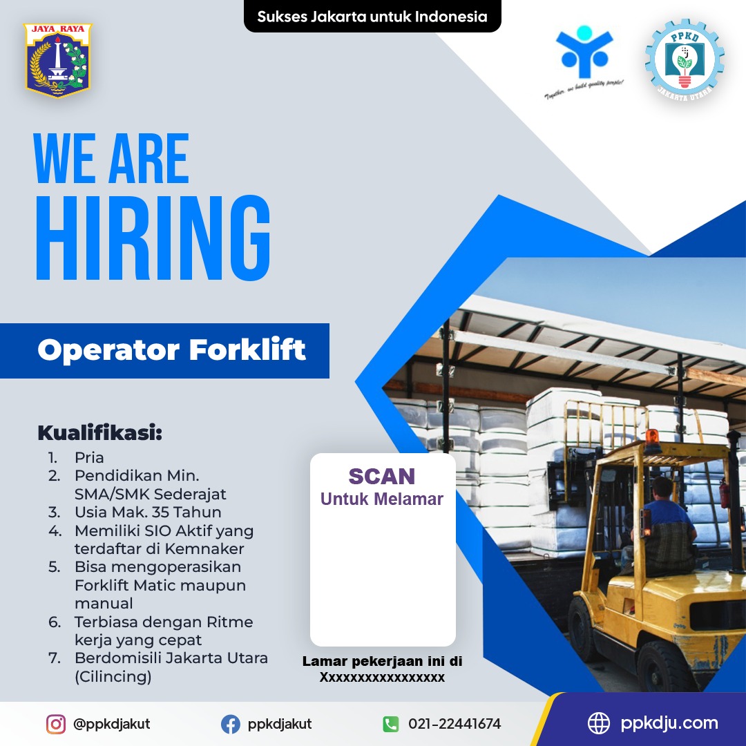 Operator Forklift