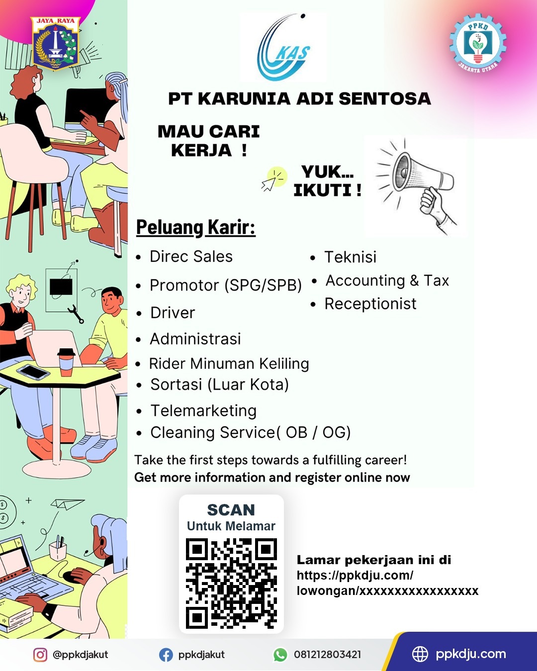 OPEN RECRUITEMENT PT KARUNIA ADI SENTOSA